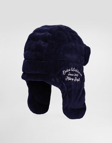 Klobúk Dolce & Gabbana Dolce & Gabbana Corduroy Trapper Hat Navy | LB5H64FUEFOB3895, 1