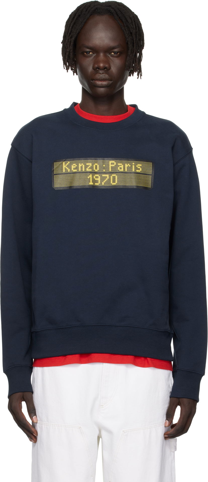 Mikina KENZO Kenzo Paris 'KENZO City' Sweatshirt Navy | FF65SW2564MC