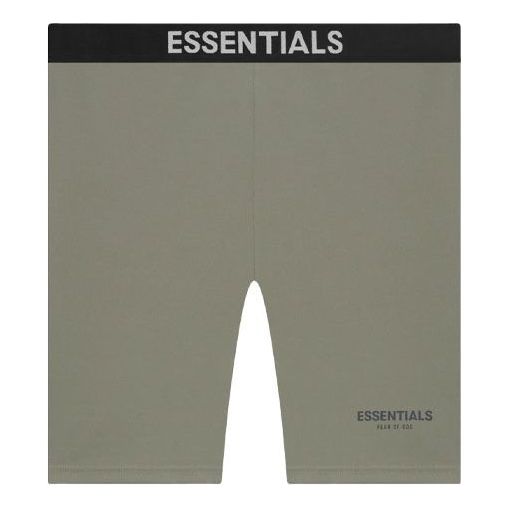 Šortky Fear of God Essentials Athletic Biker Shorts Zelené | FOG-SS21-572