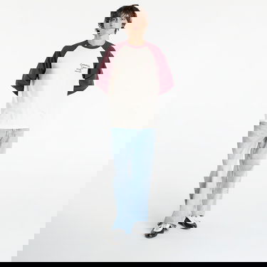 Tričko Carhartt WIP Carhartt WIP Alston Long Sleeve T-Shirt Vínová | I035444_18, 4