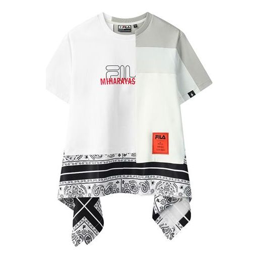 Tričko FILA FILA x MIHARA YASUHIRO SS21 Print T-Shirt Biela | F11W123105F-WT