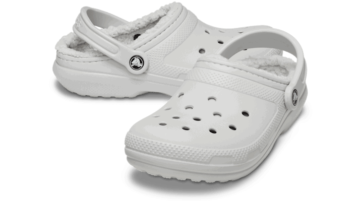 Tenisky a topánky Crocs Classic Lined Clogs Biela | 203591-1FT, 1