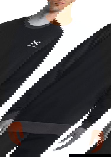 Mikina Under Armour Essential Fleece Crewneck Čierna | 1381213-001, 0