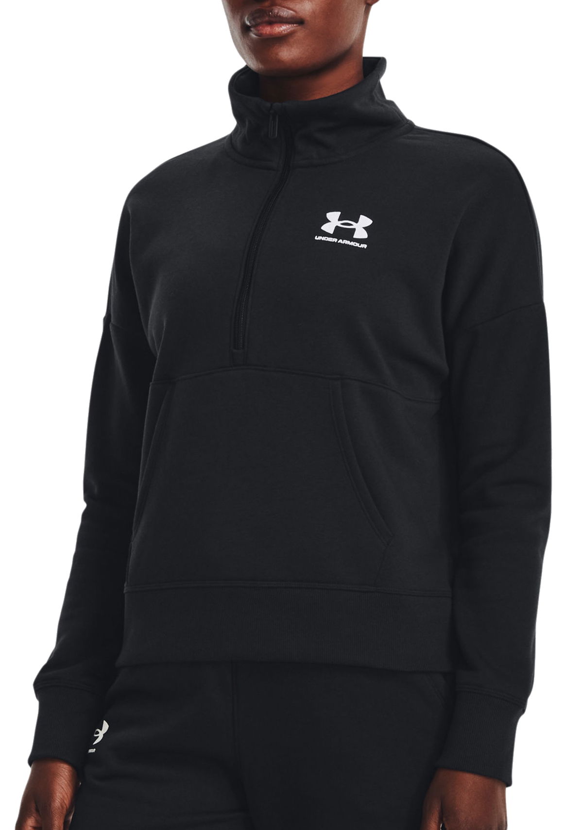 Mikina Under Armour Sweatshirt Rival Fleece Čierna | 1373030-001, 0