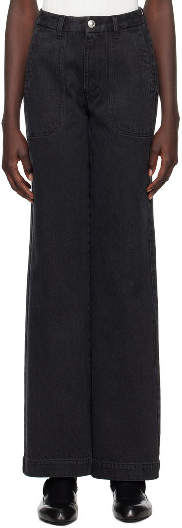 Džínsy A.P.C. Wide Leg Jeans Čierna | COGEX-F09085, 0