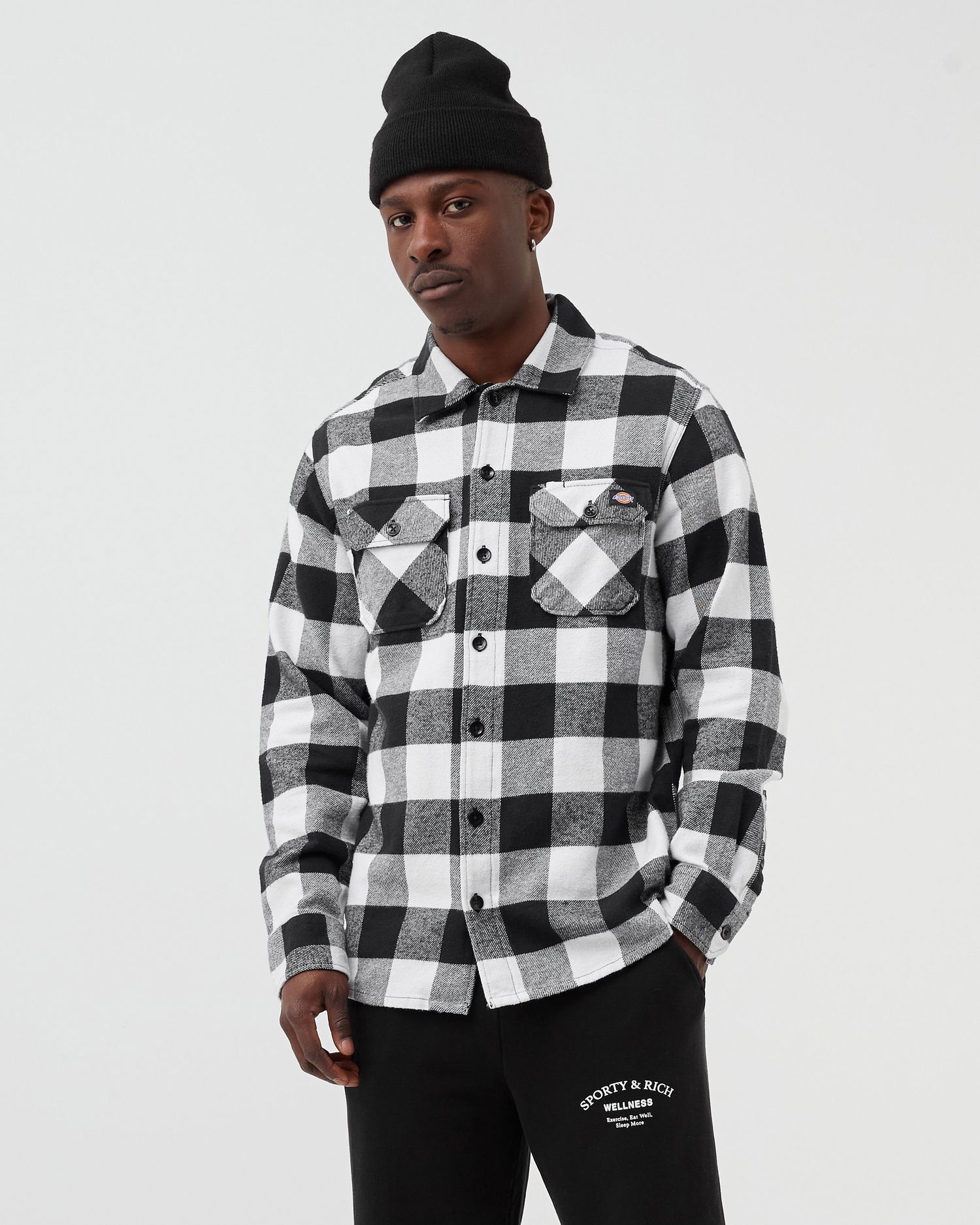 Košeľa Dickies NEW SACRAMENTO SHIRT Čierna | 194904334481, 1