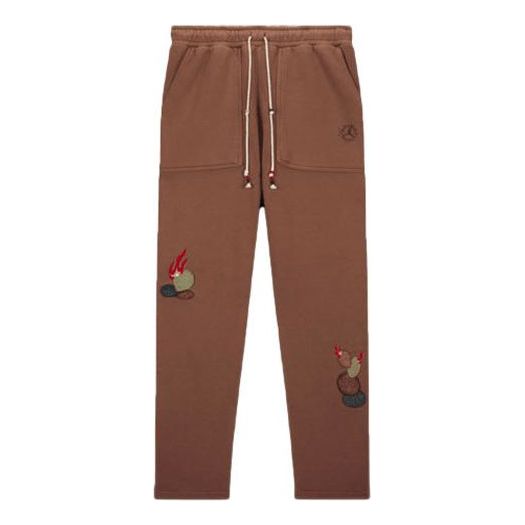 Tepláky Jordan Travis Scott Sweatpants Hnedá | DO4098-256