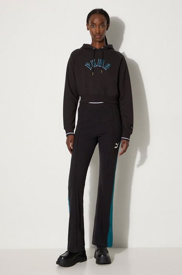 Tepláky Puma T7 Classics Play Paris Flared Sweatpants Čierna | 626809, 1