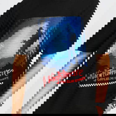 Tričko Vans X Nightmare On Elm Street Tee Čierna | VN0A5433BLK1, 2