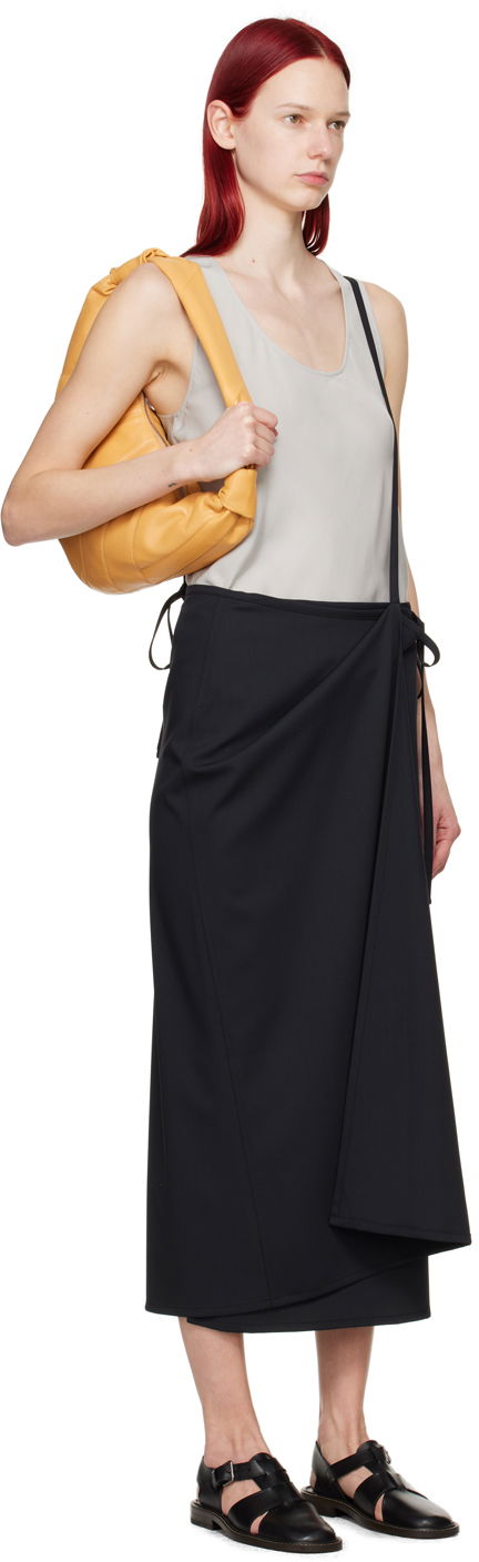 Kabelka LEMAIRE Lemaire Midi Wrap Skirt Žltá | SK1028 LF1210, 1
