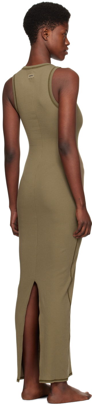 Šaty SKIMS Rib Sleeveless Maxi Dress Zelené | DR-MAX-3944, 2