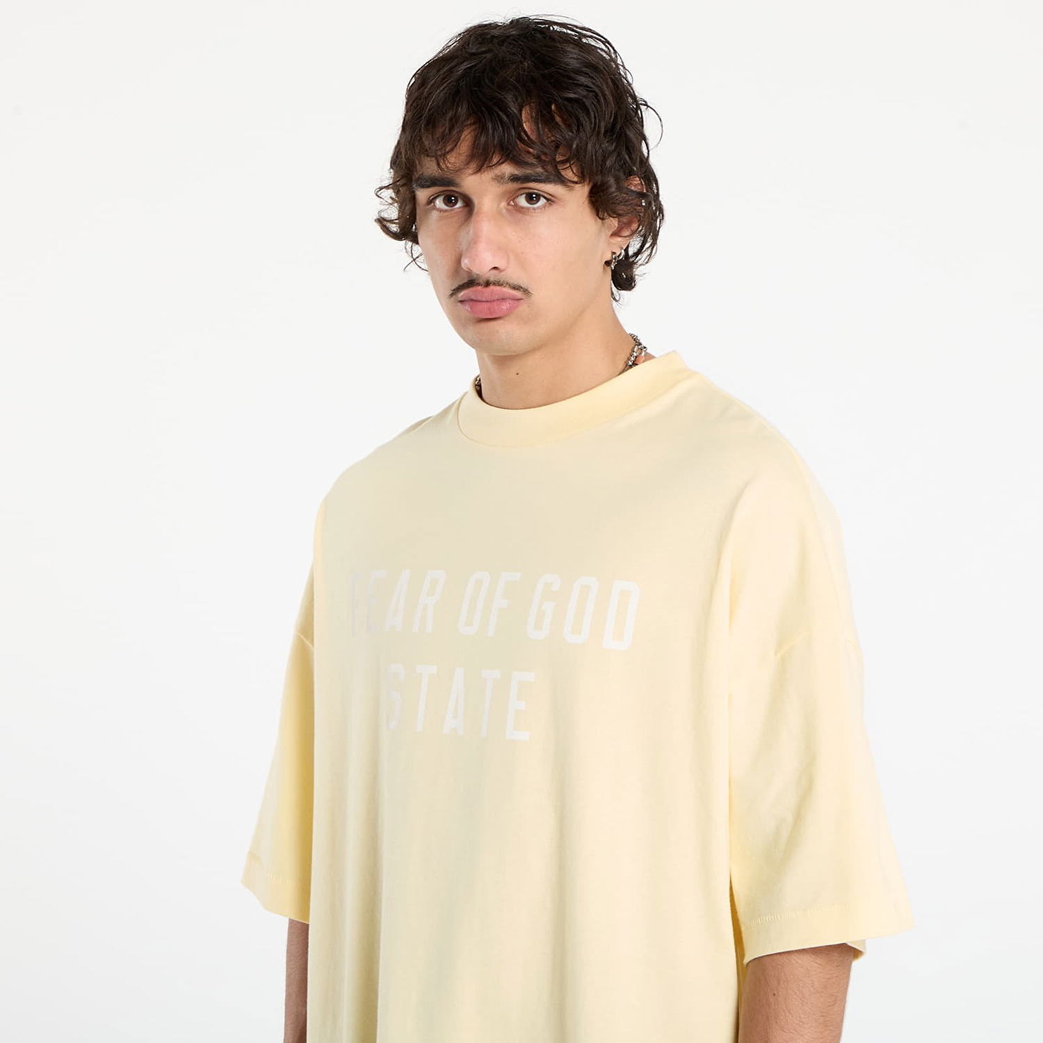 Tričko Fear of God Fear of God Essentials 90's Short Sleeve T-Shirt Žltá | 125SP254478F-122, 1