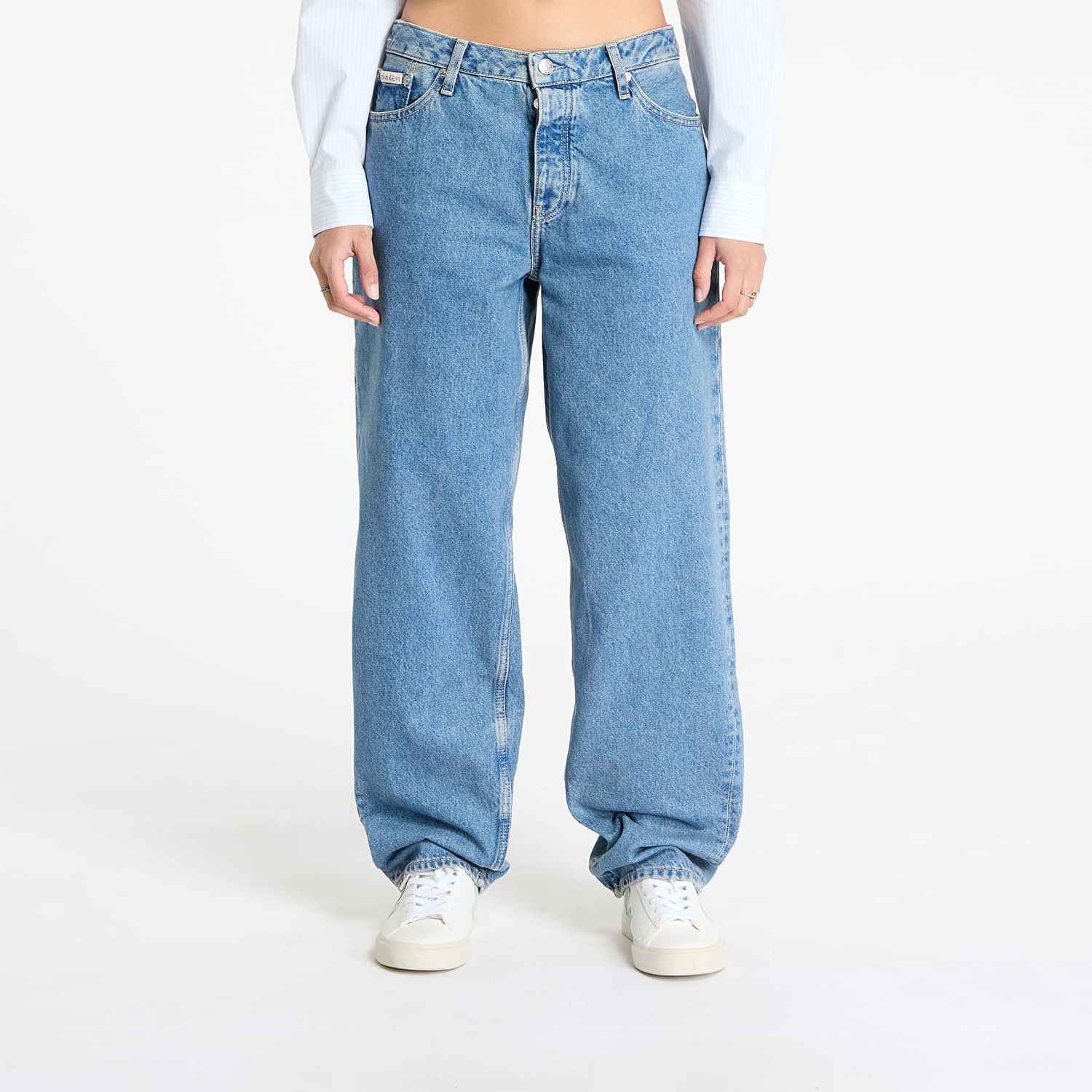 Džínsy CALVIN KLEIN Calvin Klein Jeans 90'S Loose Jeans Modrá | J20J224552 1A4, 0