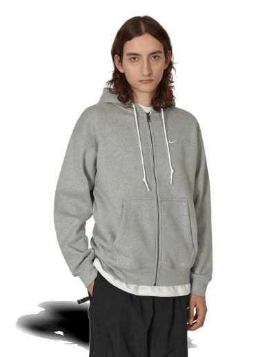 Mikina Nike Solo Swoosh Full-Zip Hoodie Šedá | DR0403-063