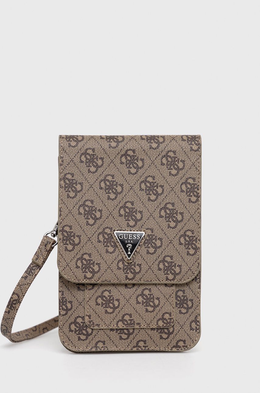 Taška cez rameno GUESS Crossbody Phone Bag Hnedá | GUWBP4TMBR, 0