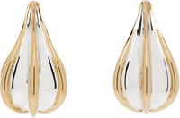 Bottega Veneta Mini Gold & Silver Drop Earrings