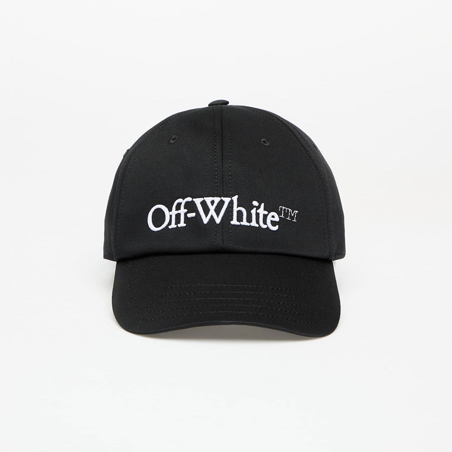 Šiltovka Off-White Off-White Drill Bookish Baseball Cap Čierna | OMLA049C99FAB0011001, 0