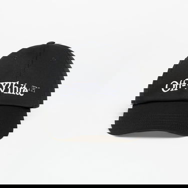 Šiltovka Off-White Off-White Drill Bookish Baseball Cap Čierna | OMLA049C99FAB0011001, 0