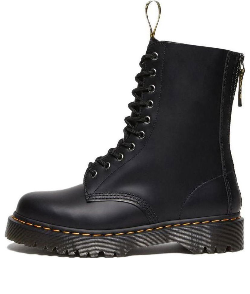 Tenisky a topánky Dr. Martens Hi Bex Zip Leather Boots Čierna | 27841001