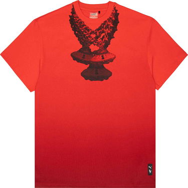 Tričko Puma HOOPS MELO BALL X LA FRANCE T-SHIRT Červená | 622835_01, 1