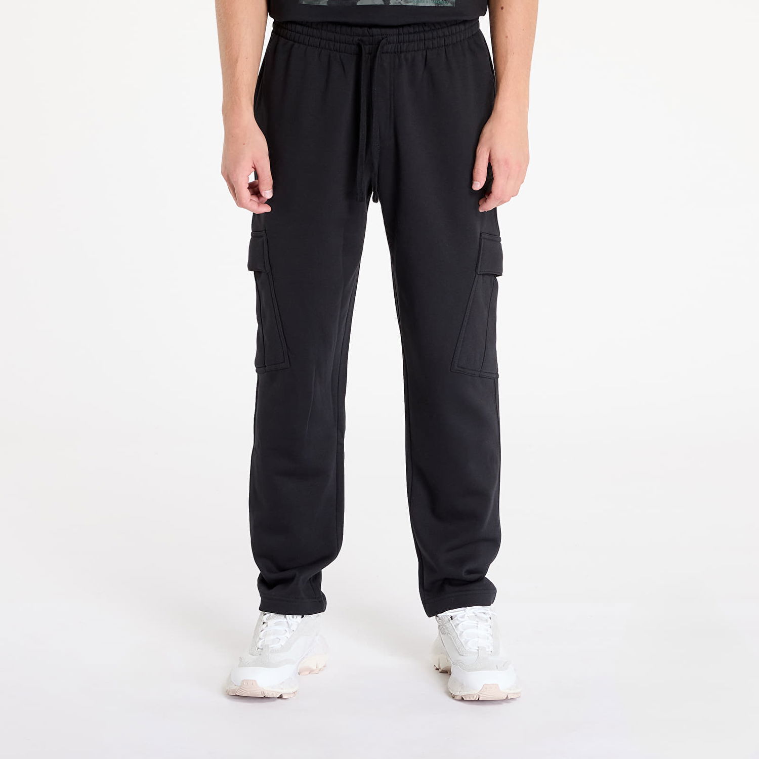 Tepláky Reebok Classics Team Tradition Knit Cargo Pants UNISEX Black M Čierna | 100205645, 0