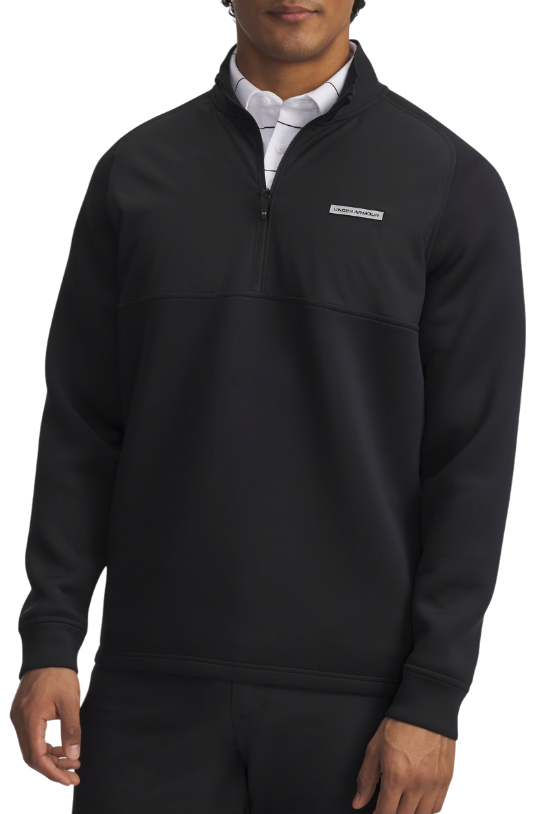 Mikina Under Armour Drive Pro Hybrid Quarter-Zip Pullover Čierna | 6005666-010