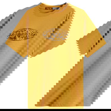 Tričko Dime Dime Globe T-Shirt, Size Large Hnedá | DIMESP2561COF, 0