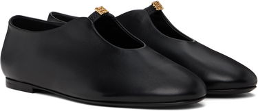 Oblečenie Givenchy Givenchy 4G Liquid Ballerina Flats Čierna | BE500VE16Q001, 3