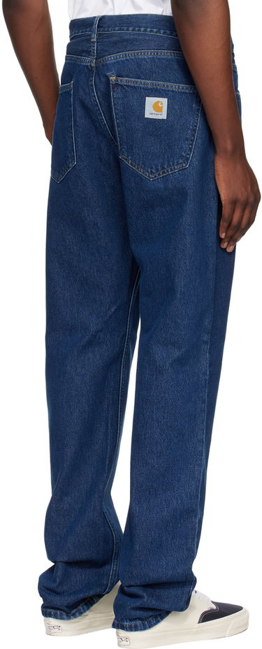 Džínsy Carhartt WIP Nolan Straight-Leg Jeans Navy | I033006, 2