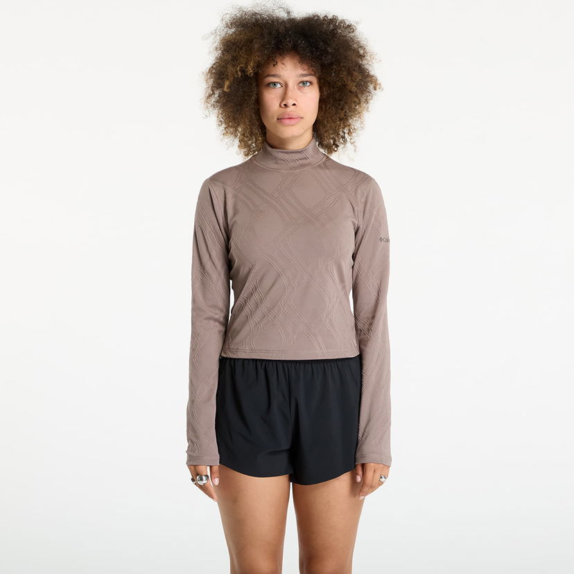 Tričko Columbia Granite Point™ LS Turtleneck Top with Embossed Pattern Béžová | 2141891254