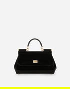 Dolce & Gabbana Patent Leather Sicily Handbag