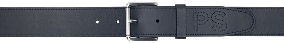 Opasok Paul Smith PS Paul Smith Perforated Belt Navy | M2A-7398-KPSPER-47, 0