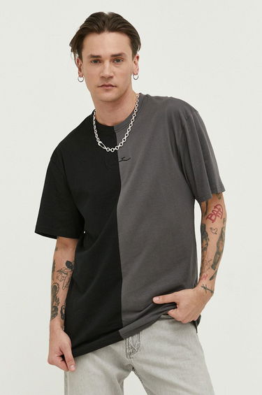 Tričko Karl Kani Cotton T-shirt Šedá | 6037489, 0