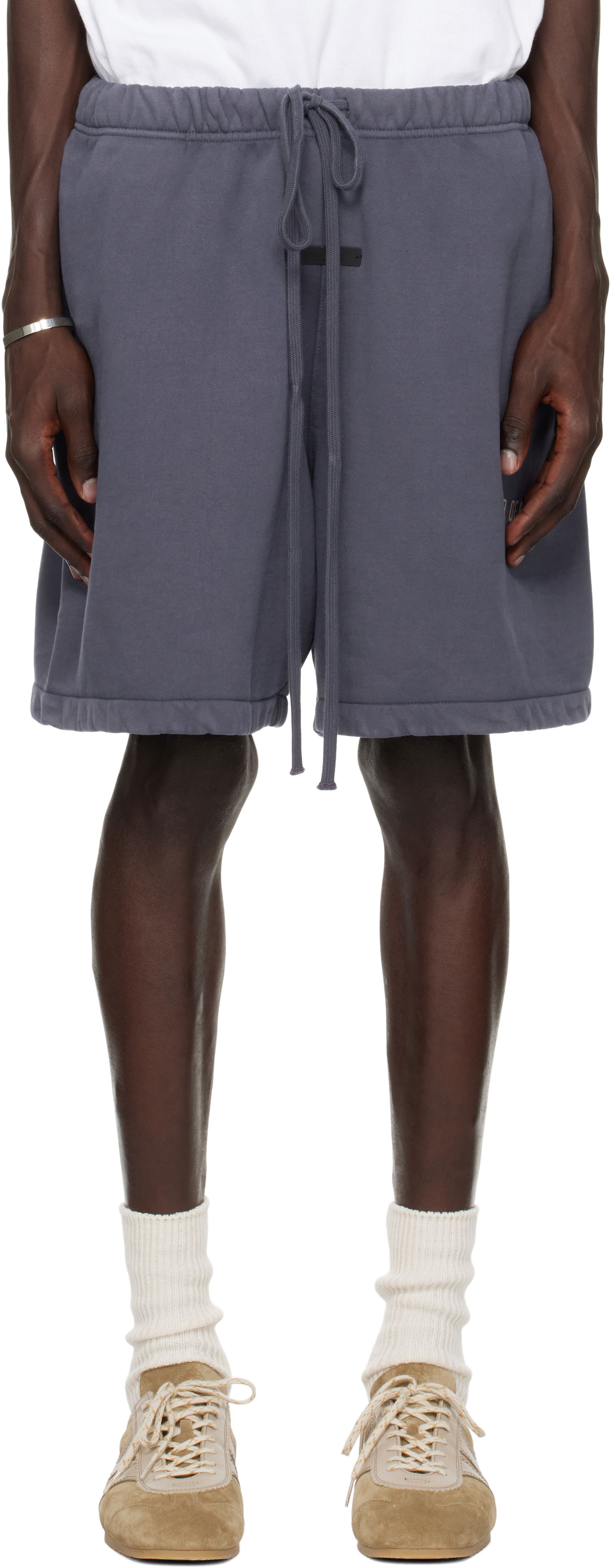 Šortky Fear of God Heavy Fleece Soccer Shorts Šedá | 160HO244314F, 0