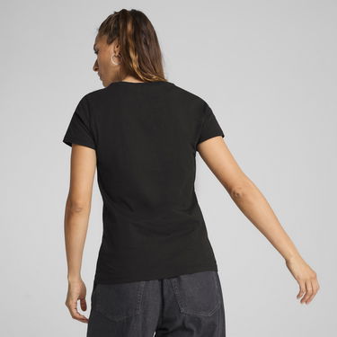 Tričko Puma ESS Metallic Logo T-Shirt Čierna | 631536_01, 1