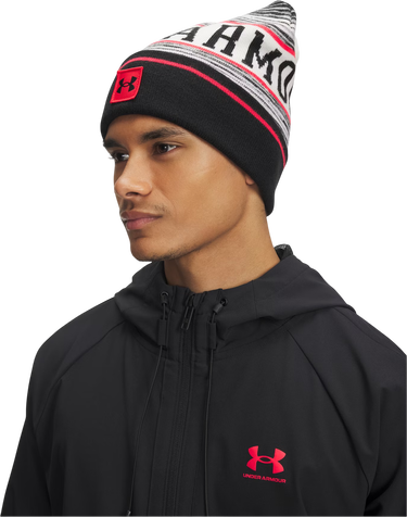 Kulicha Under Armour Halftime Striped Knit Pom Beanie Rôznofarebný | 1386634-279, 1