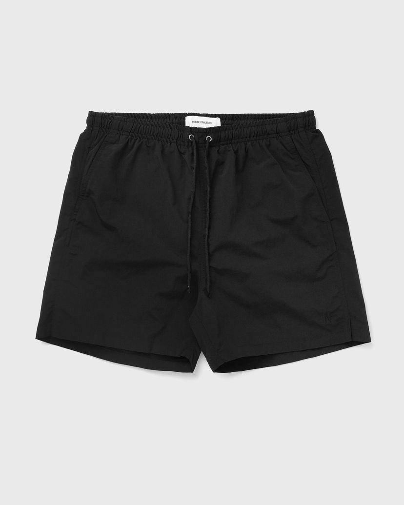 Plavky NORSE PROJECTS Hauge Recycled Nylon Swimmer Čierna | N35-0606-9999