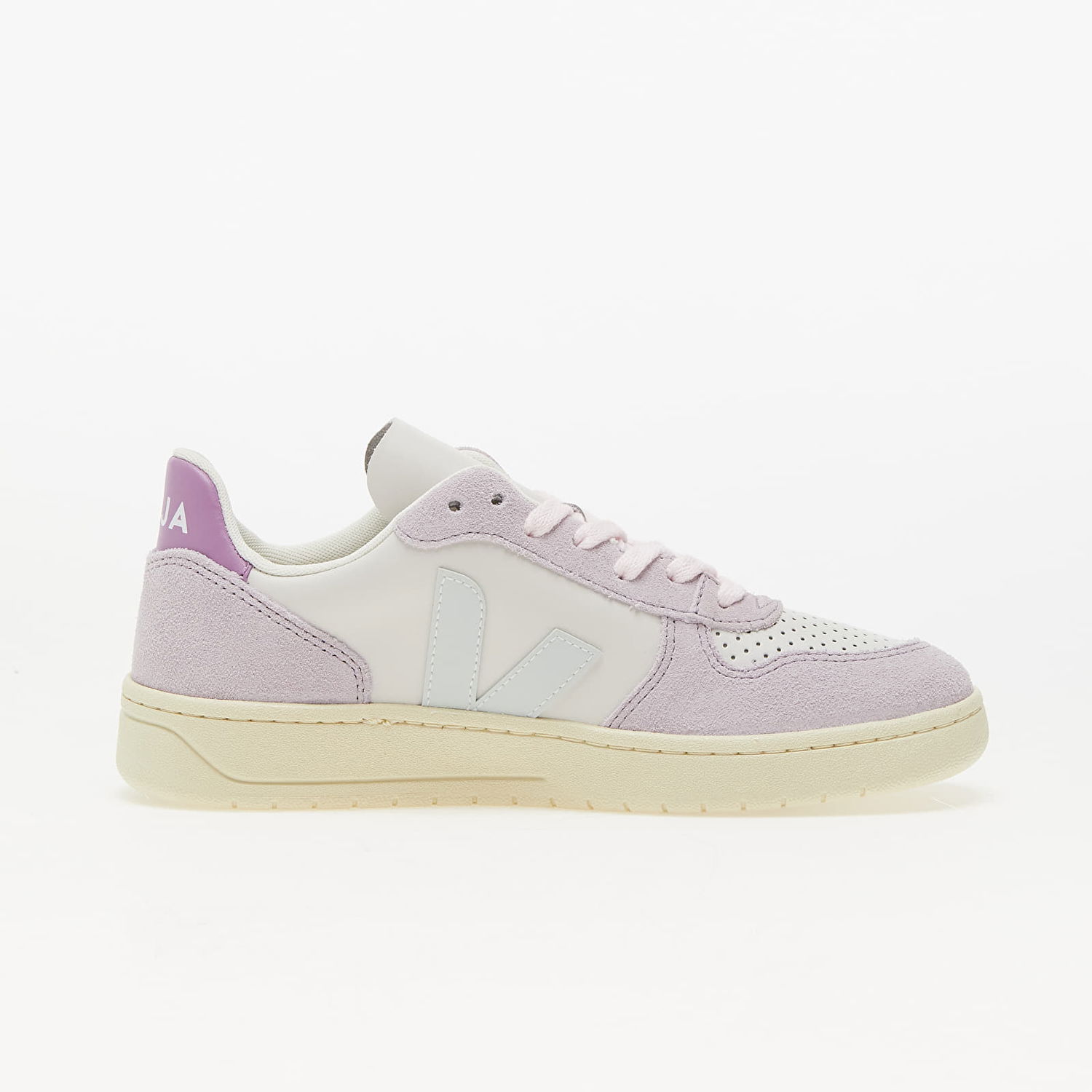 Tenisky a topánky Veja V-10 Leather "Purple" W Biela | VX0203476A, 1