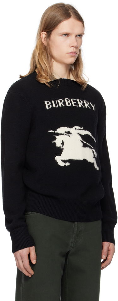 Sveter Burberry Burberry EKD Wool Cashmere Knit Sweater Čierna | 8101952, 1