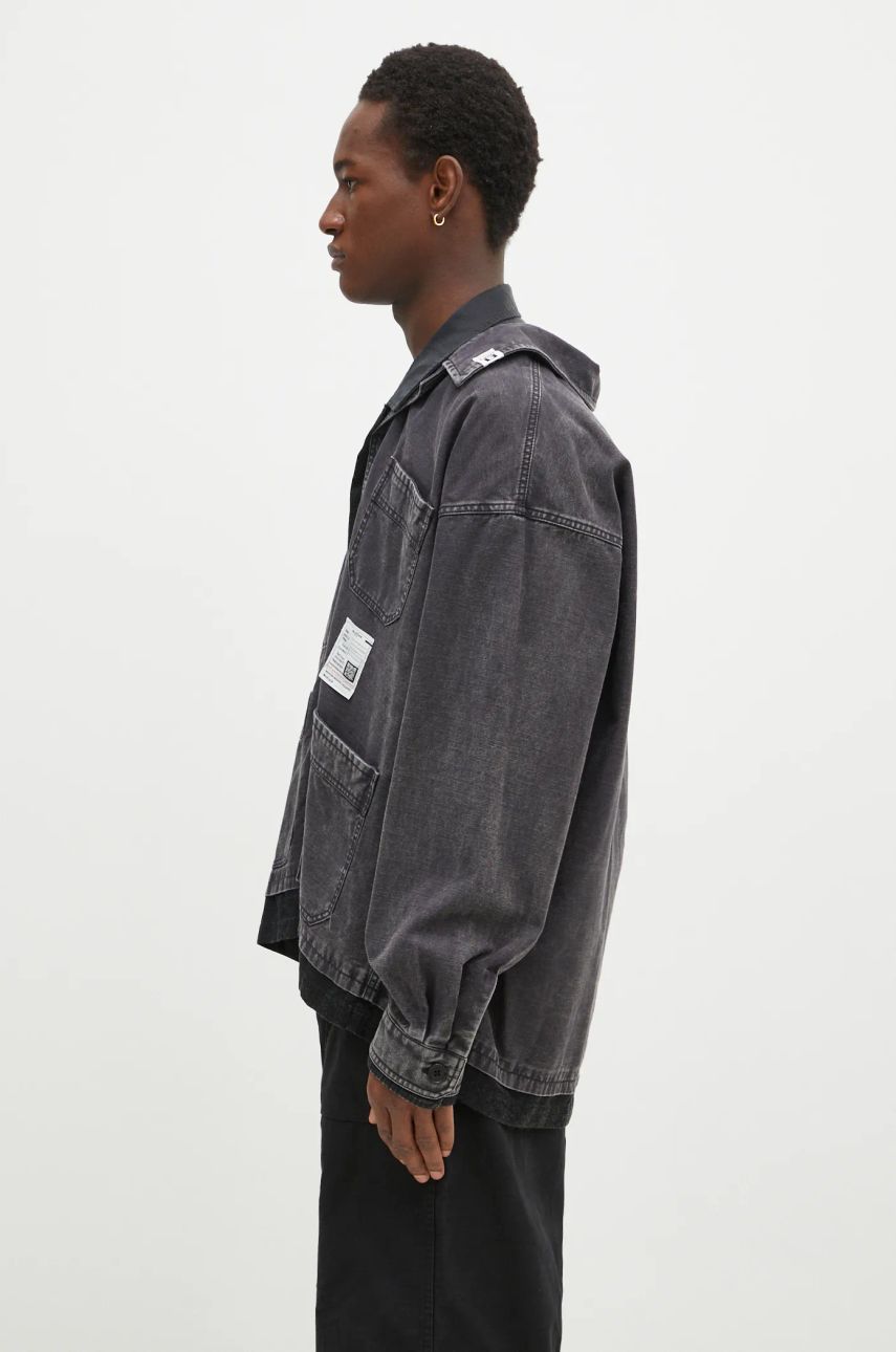 Bunda Maison MIHARA YASUHIRO Maison MIHARA YASUHIRO Double Layered Longsleeve Shirt Čierna | J13SH184, 1