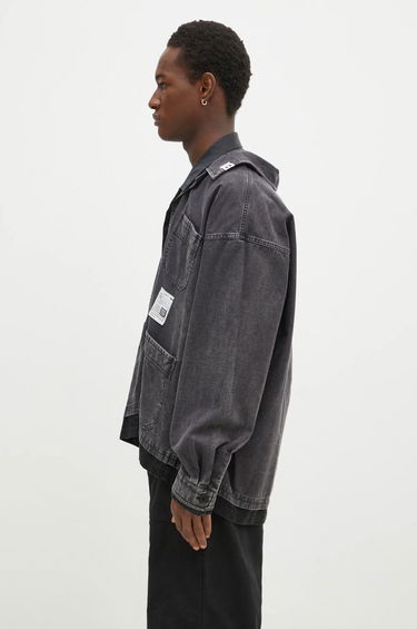 Bunda Maison MIHARA YASUHIRO Maison MIHARA YASUHIRO Double Layered Longsleeve Shirt Čierna | J13SH184, 1