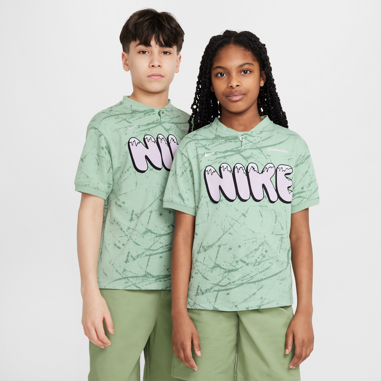 Polo tričko Nike SB Nike SB Dri-FIT Skate Jersey Zelené | HJ4404-037, 0