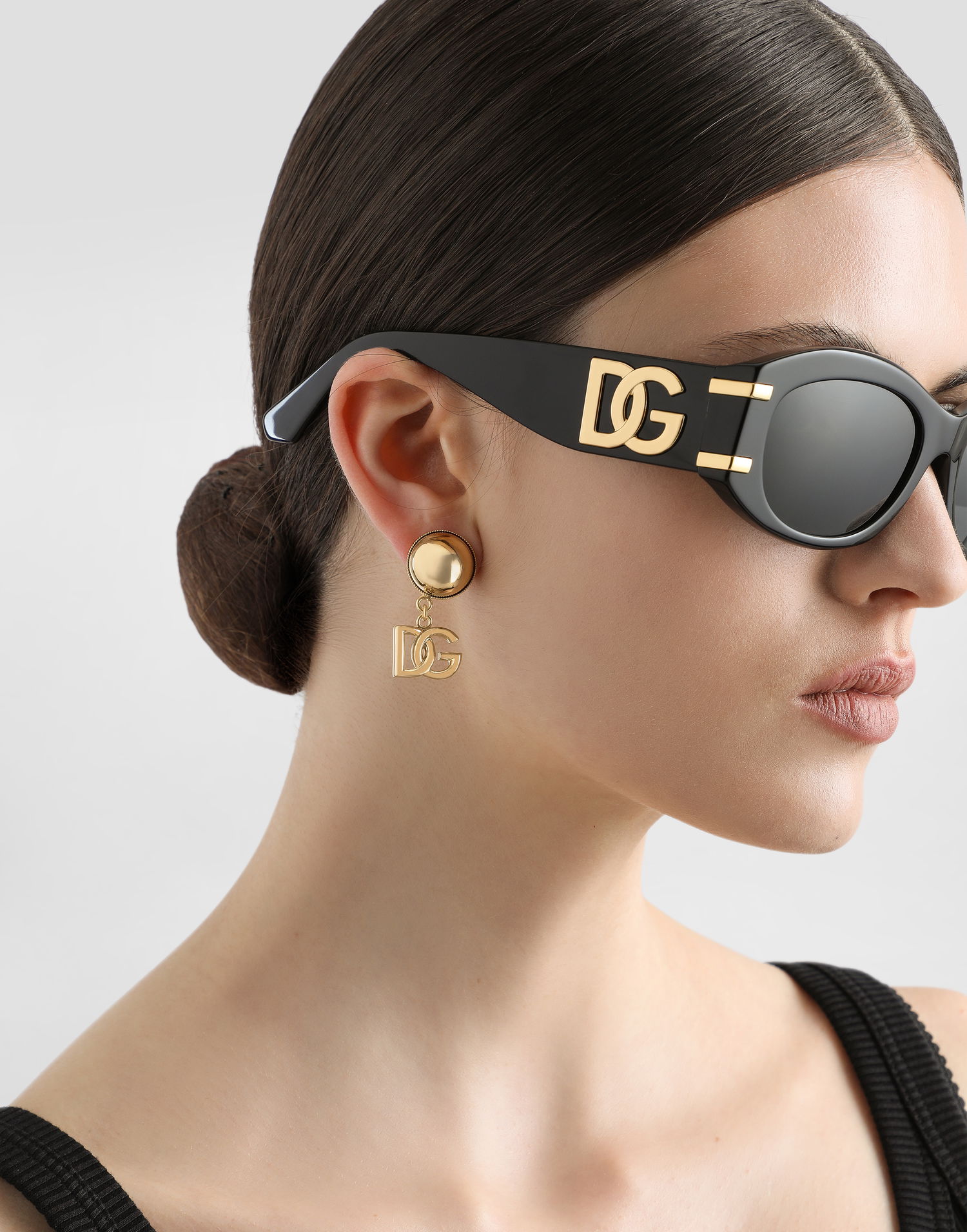 Náušnice Dolce & Gabbana Dolce & Gabbana DG Gold Clip-on Earrings Žltá | WEQ2V3W1111ZOO00, 1