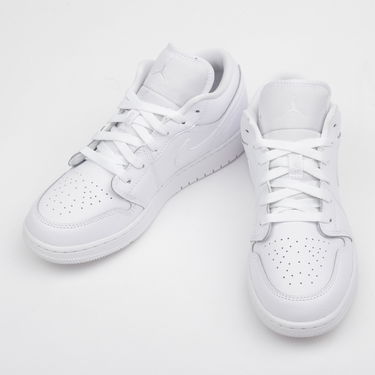 Tenisky a topánky Jordan Air Jordan 1 Low "Triple White" GS Biela | 553560-126, 2