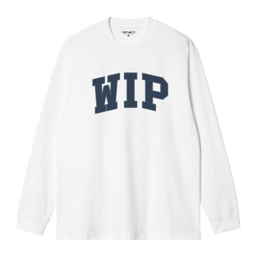 Mikina Carhartt WIP Long Sleeve WIP T-Shirt Biela | I034645_19, 3