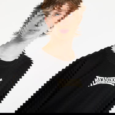 Tričko Pleasures Bulldog Heavyweight Long Sleeve Čierna | P25F039-BLACK, 1