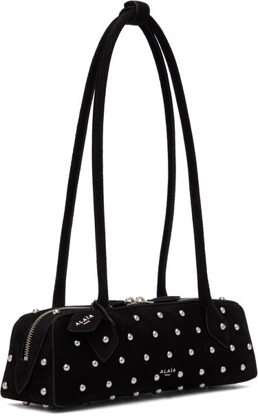 Kabelka Alaïa ALAÏA 'Le Teckel Small' Studded Suede Bag Čierna | AA1S06029CA326, 1