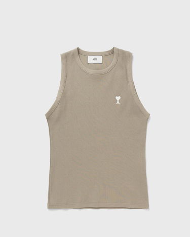 Tielko AMI AMI Paris Classic ADC Tank Top Béžová | HTK060.JE0117-375, 0