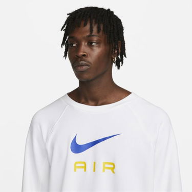 Mikina Nike Crew Sweatshirt Biela | DQ4205-101, 3