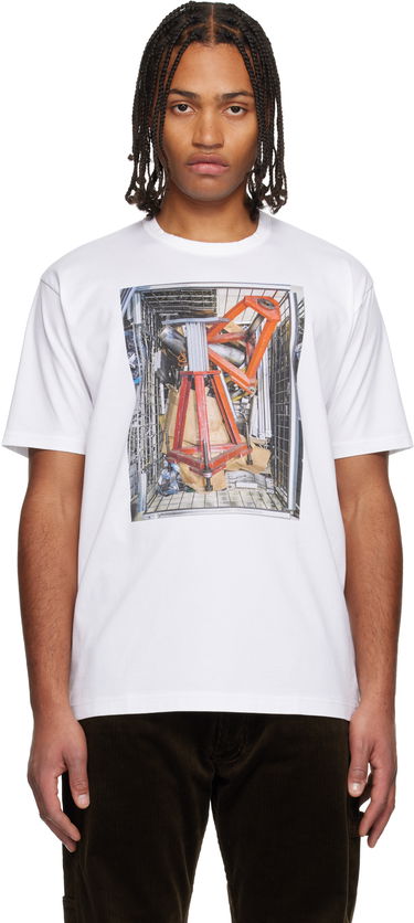 Tričko Junya Watanabe Cotton Jersey Thomas Struth T-shirt Biela | WP-T003-051, 0